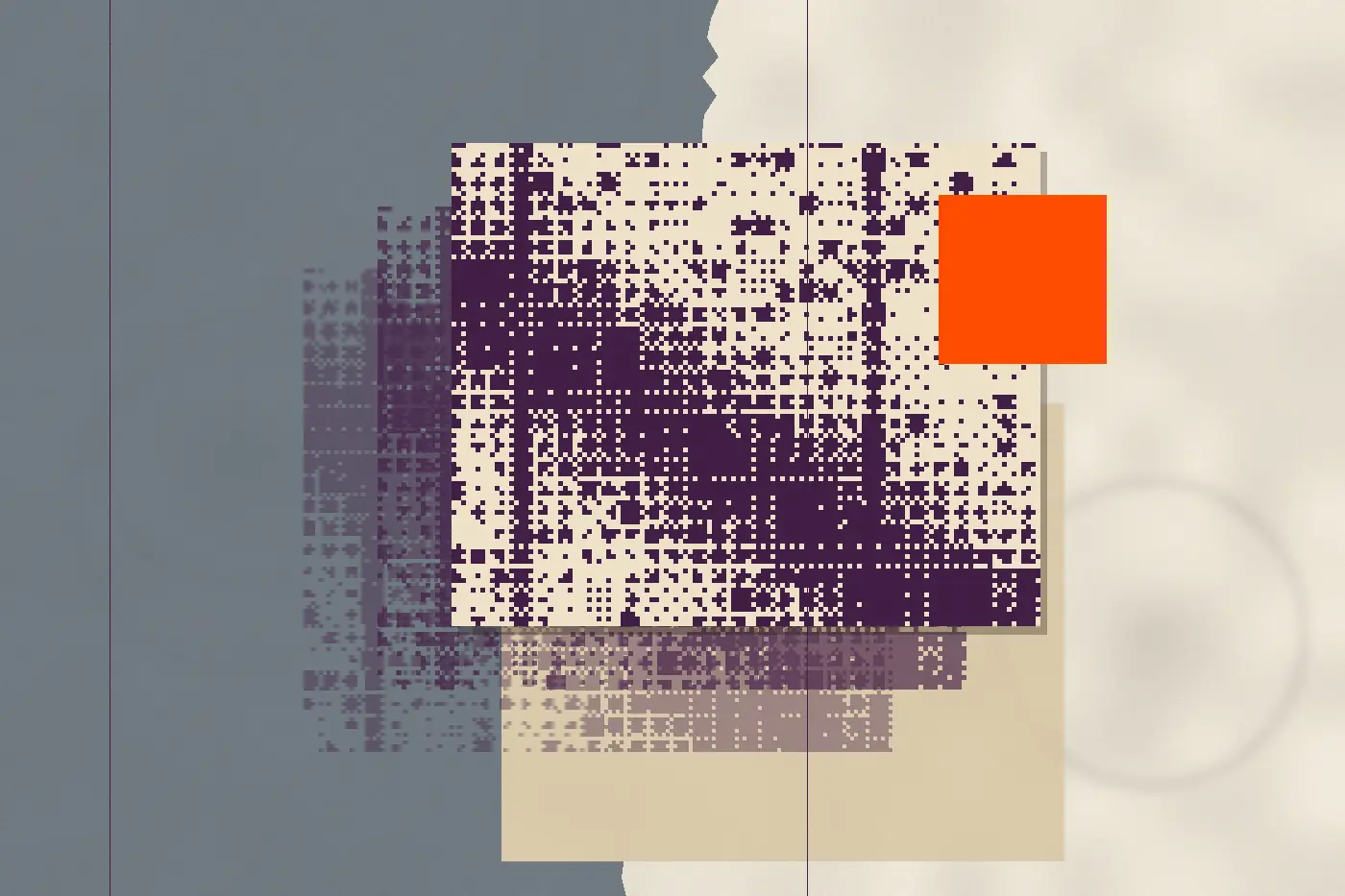 Aufmerksamkeitsmatrix eines Sprachmodells
